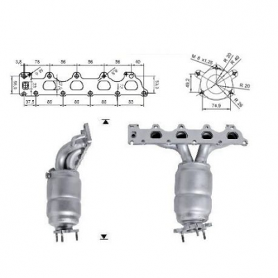 Magnaflow катализатор за OPEL