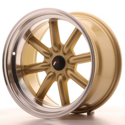 Japan Racing JR19 17x9 ET-25 BLANK Gold