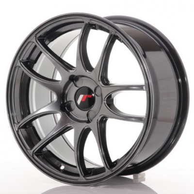 Japan Racing JR29 17x8 ET20-35 4H Blank Hyper Blac