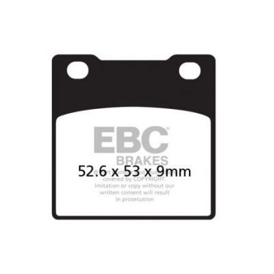 EBC Спирачни накладки Sintered FA063HH