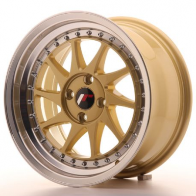 Japan Racing JR26 16x8 ET30 4x100 Gold