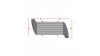 Competition custom intercooler Wagner по мярка 700мм x 205мм x 80мм