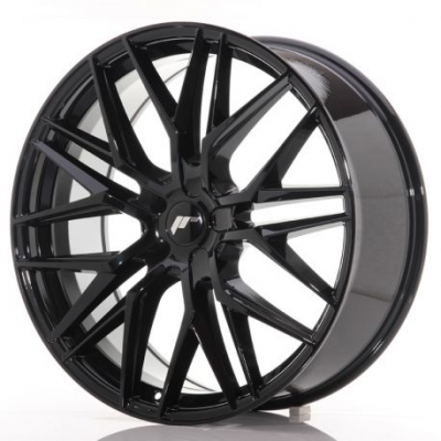 Japan Racing JR28 22x9 ET30-45 5H Blank Glossy Bla