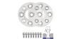 Комплект от 2бр фланци (с резба) за Fiat Punto Evo 199 - 40mm, 4x100, 56,6