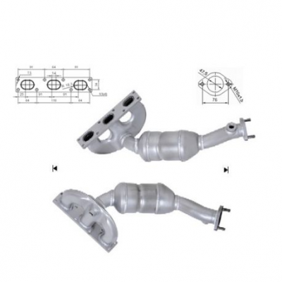 Magnaflow катализатор за BMW