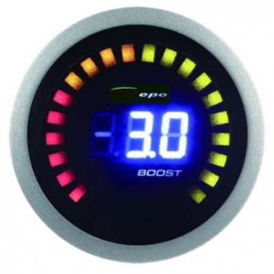 DEPO racing датчик 2в1 за температура на отработените газове + налягане на турбото Digital combo series