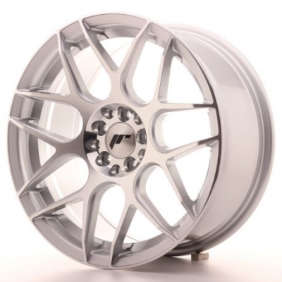 Japan Racing JR18 17x8 ET25 4x100/108 Silver Mach