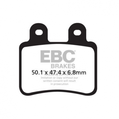 EBC Спирачни накладки Sintered SFA350HH