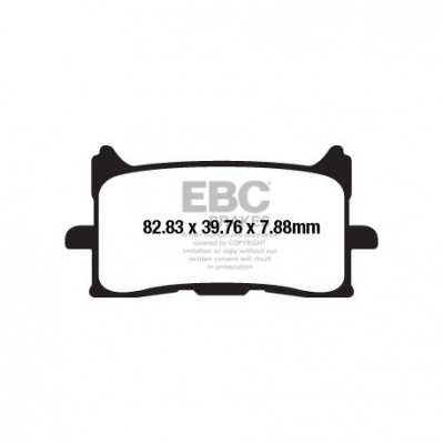 EBC Спирачни накладки Sintered FA679HH