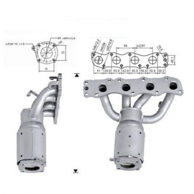 Magnaflow катализатор за SUZUKI