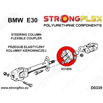 Steering column flexible coupler SPORT 031895A