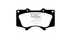 Предни спирачни накладки EBC Greenstuff 6000 DP61657