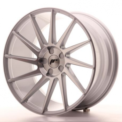 Japan Racing JR22 20x10 ET40 5H Blank Silver Machi