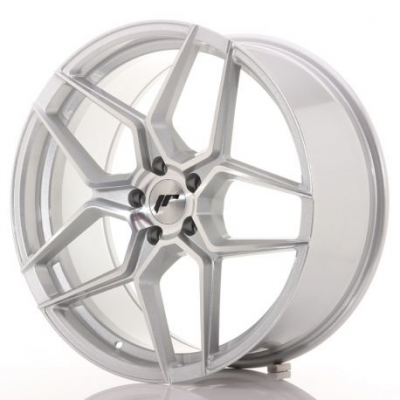 Japan Racing JR34 20x9 ET40 5x112 Silver Machined