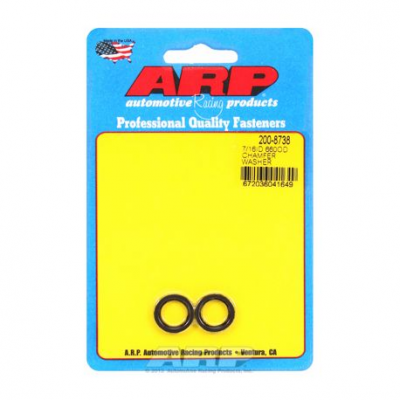 ARP фаска шайба 7/16 ID 0.660 OD черна 2 Pack