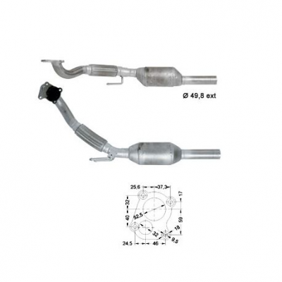 Magnaflow катализатор за SEAT VOLKSWAGEN