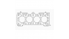Cometic HONDA Prelude'88-91 81.5мм.036