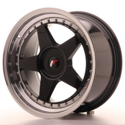 Japan Racing JR6 18x9,5 ET20-40 Blank Glossy Black