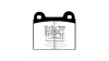 Предни спирачни накладки EBC Ultimax OEM Replacement DP174