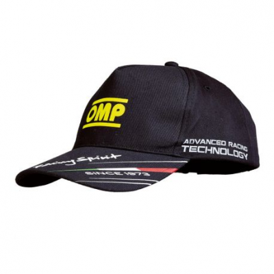Детска шапка на OMP racing spirit черна