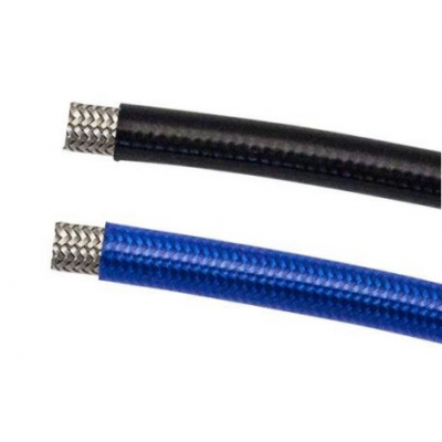 PVC Тефлонови спирачни маркучи с оплетка от неръждаема стомана AN3 (3,17mm)