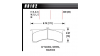 Накладки Hawk HB102G.800, Race, min-max 90°C-465°C