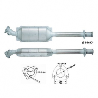 Magnaflow катализатор за FIAT LANCIA