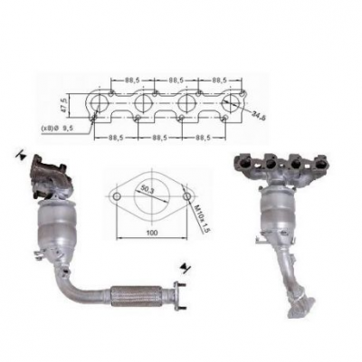 Magnaflow катализатор за FORD