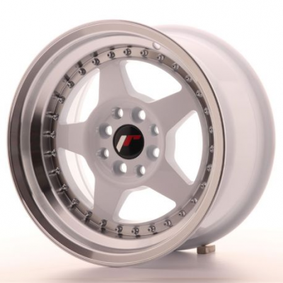 Japan Racing JR6 15x8 ET25 4x100/108 White