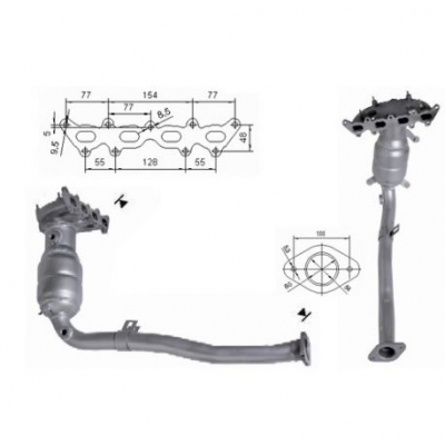 Magnaflow катализатор за FIAT