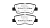 Задни спирачни накладки EBC Ultimax OEM Replacement DPX2188