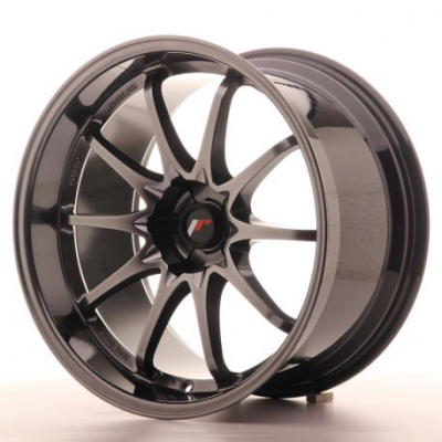 Japan Racing JR5 19x10.5 ET12 5H BLANK Hyper Black