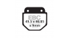 EBC Спирачни накладки Organic FA486