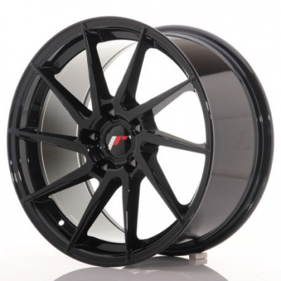 Japan Racing JR36 18x9 ET35 5x120 Glossy Black