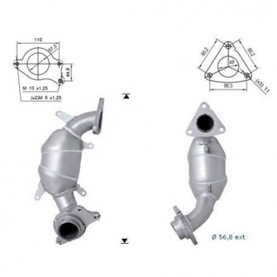 Magnaflow катализатор за HONDA