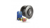 Преден комплект EBC PD03KF505 - Спирачни дискове Premium OE + накладки Yellowstuff