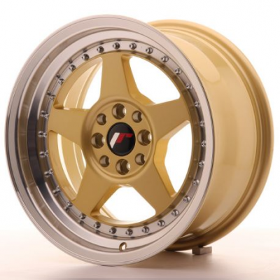 Japan Racing JR6 16x8 ET30 4x100/114 Gold