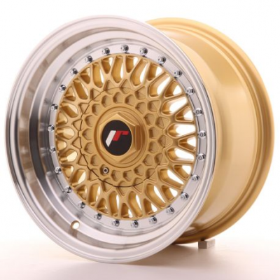 Japan Racing JR9 15x8 ET20 Blank Gold