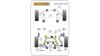 Powerflex Тампон за заден диференциал,преден BMW E46 3 Series M3