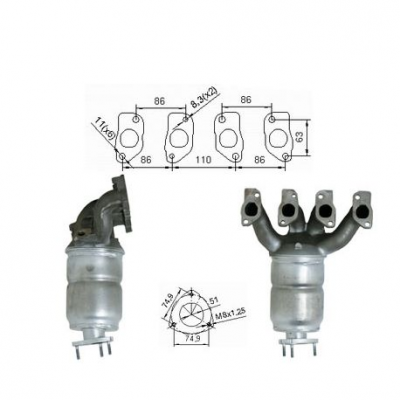 Magnaflow катализатор за OPEL