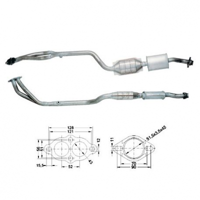 Magnaflow катализатор за BMW