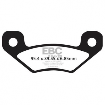 EBC Спирачни накладки Sintered FA398R