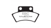 EBC Спирачни накладки Organic FA232TT