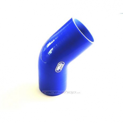 Силиконов маркуч SAMCO коляно червен преходник 45°- 80 до 89мм (3,15 до 3,5