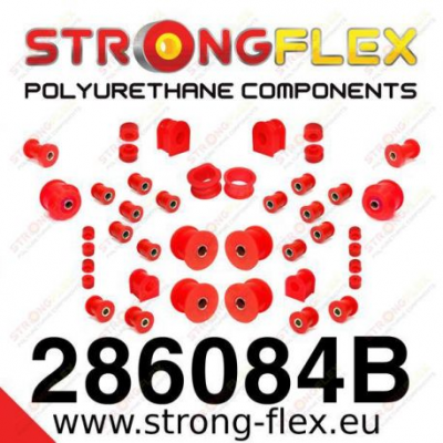 Комплект преден and Тампон на задна надлъжна долна щанга polyurethane Strongflex