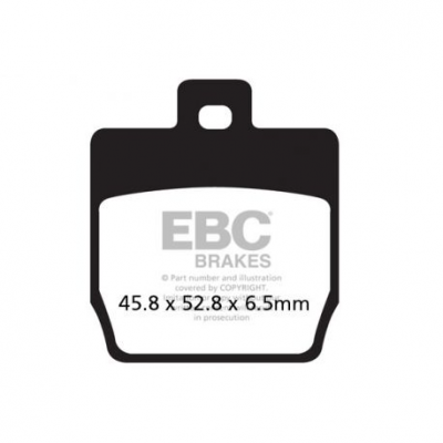 EBC Спирачни накладки SFAC SFAC268