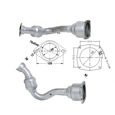 Magnaflow катализатор за CITROËN FIAT LANCIA PEUGEOT