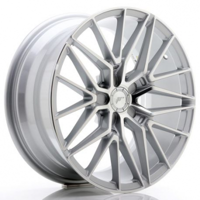 JR Wheels JR38 18x8 ET20-42 5H BLANK Silver Machined