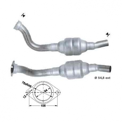 Magnaflow катализатор за CITROËN FIAT PEUGEOT