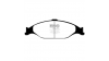 Предни спирачни накладки EBC Greenstuff 2000 Sport DP21242